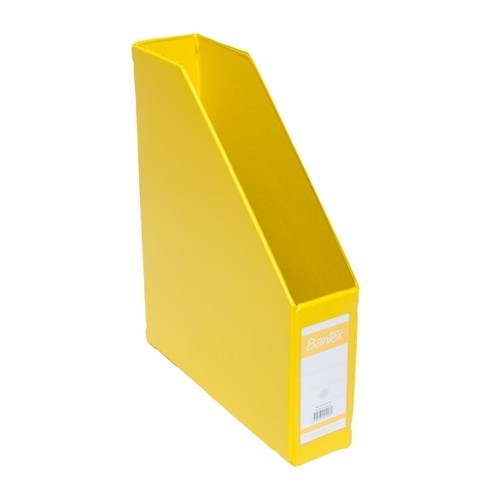 Bantex Magazine Files A4 7cm Lemon #4010 26