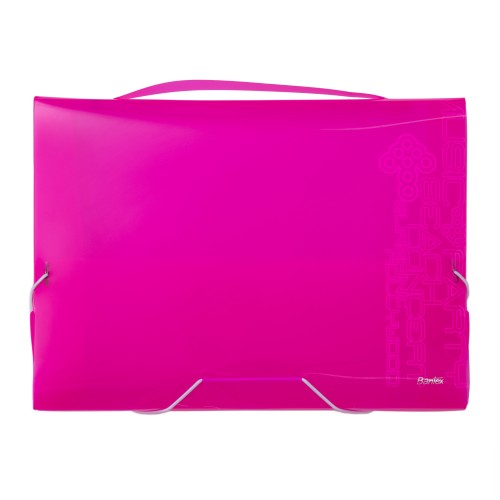 Bantex PP Jolly Bright Document Box Folio Pink #3612 19