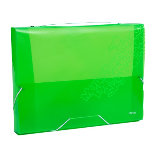 Bantex PP Jolly Bright Document Box Folio Grass Green #3612 15