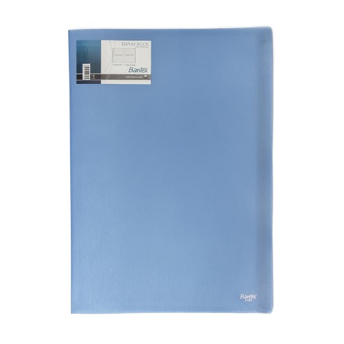 Bantex Display Book & Zipper Bag Folio (10 pockets)Cobalt Blue#3181 11