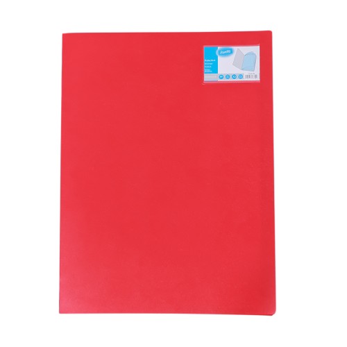 Bantex Display Book A3 potrait (20 pockets) Red #3163 09