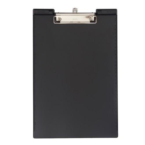 Bantex Clipboard Plastics Folio Black #8815 10