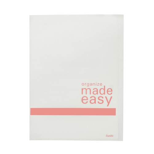 Bantex Index L Folder (5 Dividers) A4 Pink #8879 19