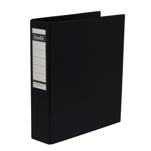 Bantex Ring Binder 3 Ring 52mm A4 Black #8352 10