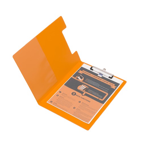 Bantex Clipboard With Cover A4 Mango #4240 64