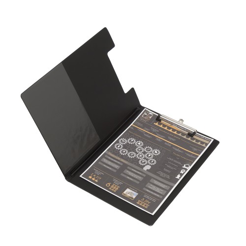 Bantex Clipboard With Cover A4 Black #4240 10