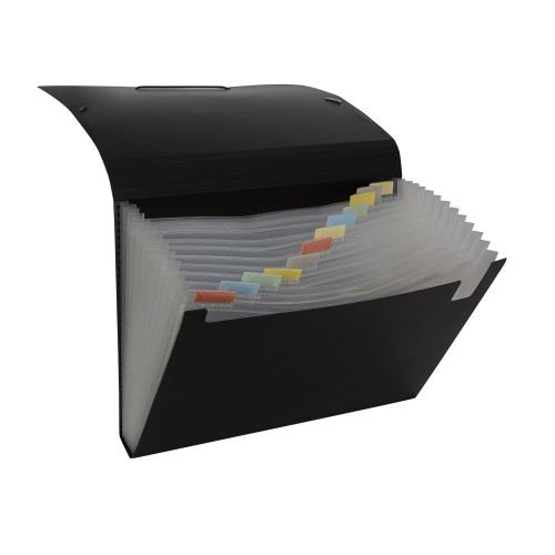 Bantex Expanding File A4 Black #3600 10