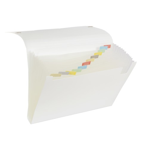 Bantex Expanding File A4 White #3600 07