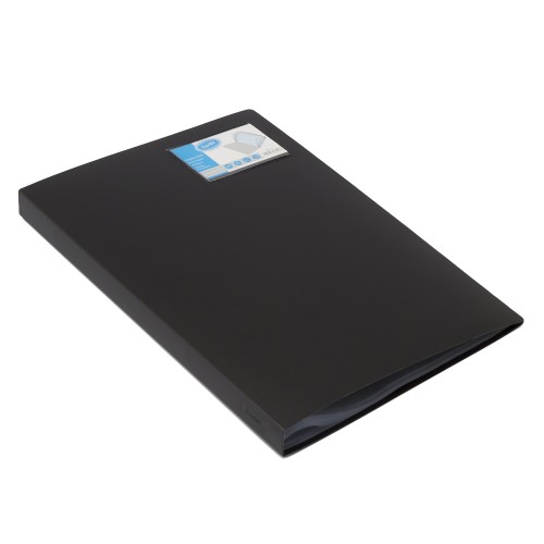 Bantex Display Book 40 Pockets Folio Black #3185 10