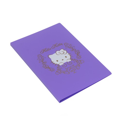 Bantex Display Book Hello Kitty 20 Sheets Folio Lilac #3183A21HK