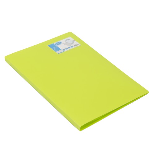 Bantex Display Book 20 Pockets Folio Lime #3183 65