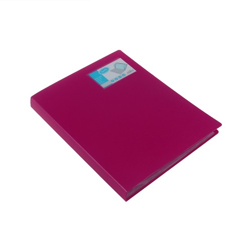 Bantex Display Book 40 Pockets A4 Grape #3145 61