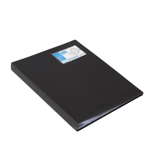 Bantex Display Book 40 Pockets A4 Black #3145 10