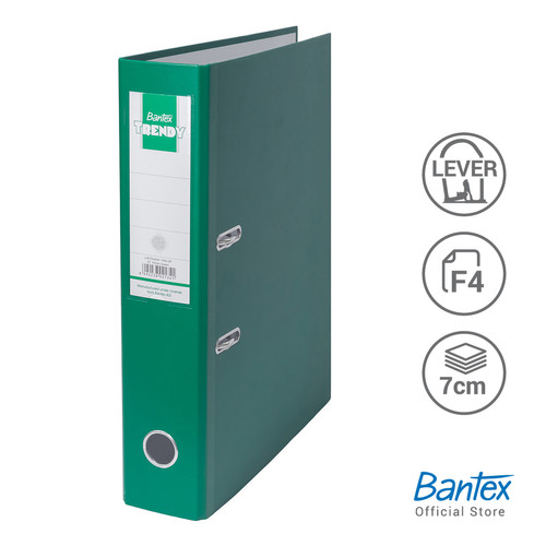 Bantex Lever Arch File Ordner Trendy Folio 7cm Green #1446 04