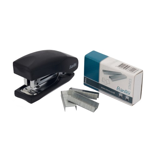 Bantex Mini Stapler (Including Staples no.10) Black #9330 10