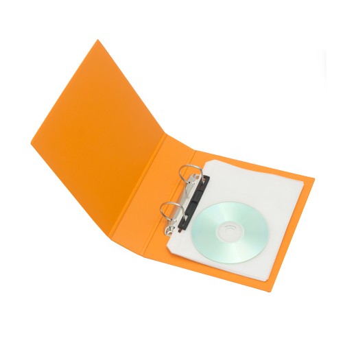 Bantex DVD Binder 2 Ring 40mm (Include 5 Pcs Pocket) Mango #8541 64