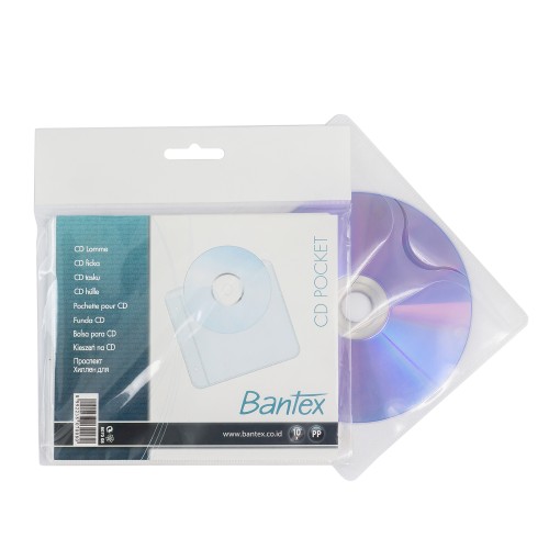 Bantex Refill CD Pocket 10 Sheets (2 holes) #8070 08