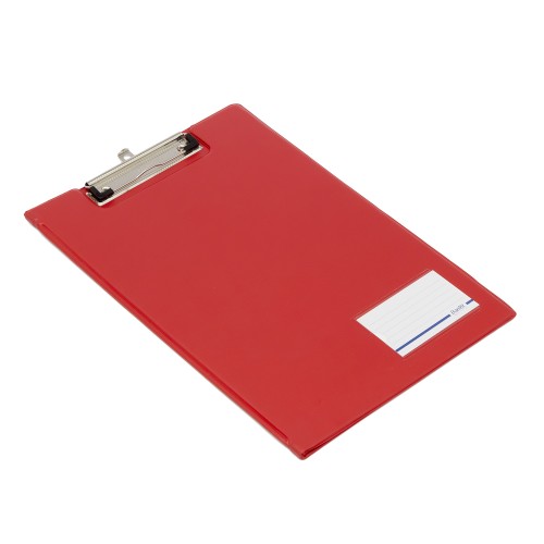 Bantex Clipboard With Cover Folio Red #4211 09