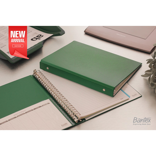 Bantex Multiring Binder 26 Ring 25mm B5 Grass Green #1326 15