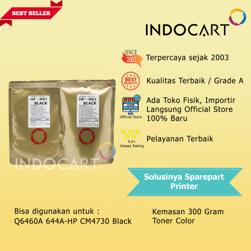 Serbuk Toner Warna Mitsubishi-644A-HP CM4730-300gr