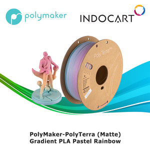 3D Printer FILAMENT PolyMaker PolyTerra Gradient PLA Matte 1.75mm 1kg