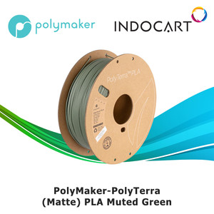 3D Printer FILAMENT PolyMaker PolyTerra Muted PLA Matte 1.75mm 1kg