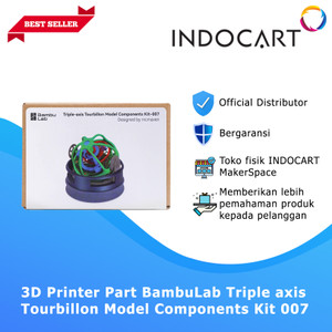 3D Printer Parts BambuLab Triple Axis Tourbillon Model Comp Kit 007