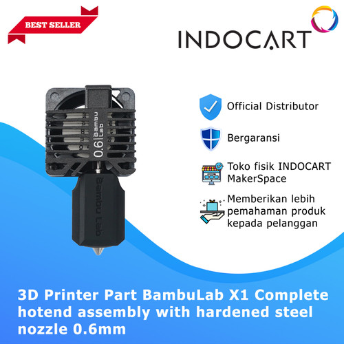 3D Printer Parts BambuLab X1 Series Complete Hotend Assembly