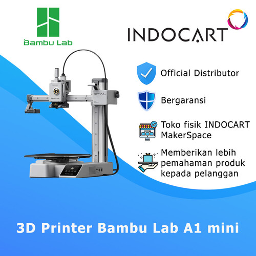 3D Printer Unit BambuLab A1 Mini Multi Colour AMS 3D Printer-Tanpa AMS