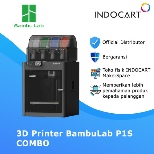 3D Printer Unit BambuLab P1S COMBO With AMS CoreXY