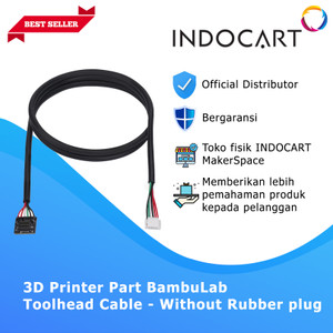 INDOCART 3D Printer Part BambuLab P1S Series Heavy Duty Toolhead Cable