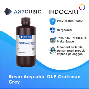 INDOCART Tinta Resin 3D Printer Anycubic DLP Craftman Resin-Grey