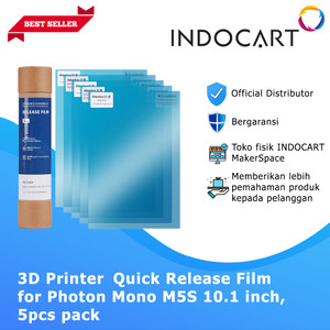 INDOCART 3D Printer Quick Release Film Anycubic Photon Mono M5S 5pcs