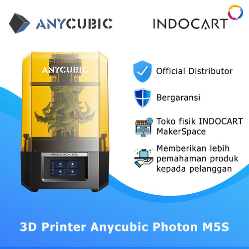 3D Printer Resin Anycubic Photon Mono M5S Versi Terbaru Garansi Resmi