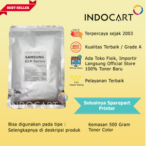 Serbuk Toner Warna Jepang-Samsung CLT-804 808 806 603-500gr