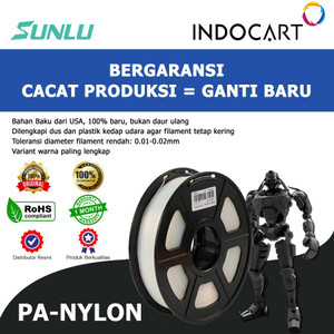 INDOCART Tinta Filamen 3D Printer Filament Easy PA/NYLON 1.75mm 1kg