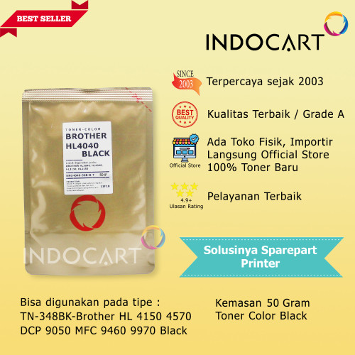 Serbuk Toner Warna Jepang-TN263 TN-263-HL L3270 DCP L3551 MFC 3735-50g