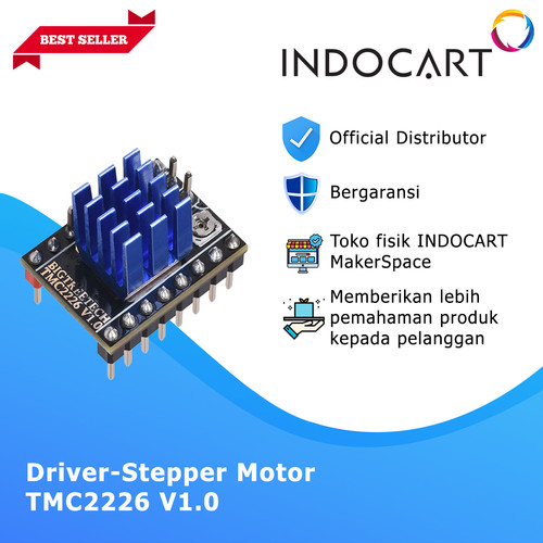 INDOCART Driver-Stepper Motor 3D Printer Bigtreetech TMC2226 V1.0