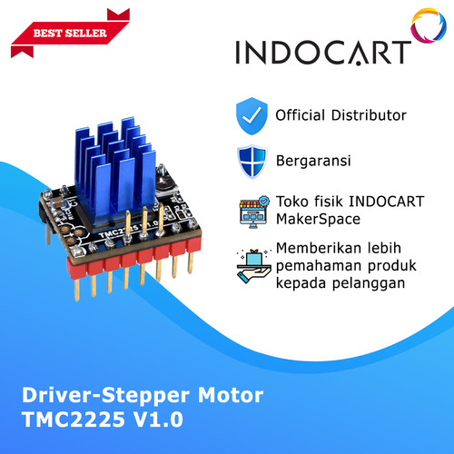 INDOCART Driver-Stepper Motor 3D Printer Bigtreetech TMC2225 V1.0