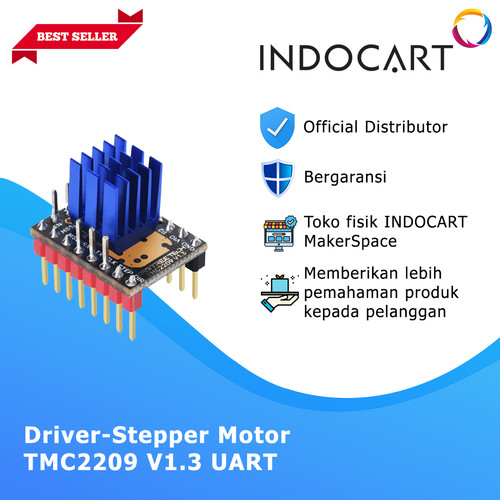 INDOCART Driver-Stepper Motor 3D Printer Bigtreetech TMC2209 V1.3 UART