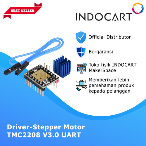 INDOCART Driver-Stepper Motor 3D Printer Bigtreetech TMC2208 V3.0 UART