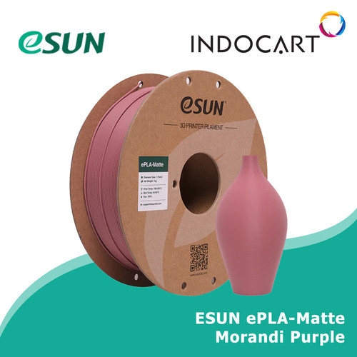 INDOCART Tinta Filamen 3D Printer Filament eSUN ePLA Matte 1.75mm 1kg