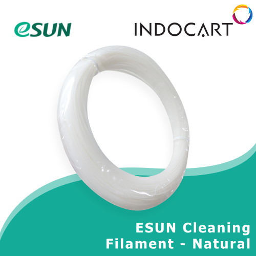 INDOCART Filamen eSUN 3D Printer Cleaning Filament Nozzle 1.75mm 0.1kg