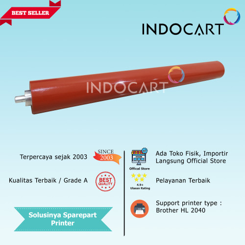 Lower Fuser Pressure Roller Compatible-Brother HL 2040