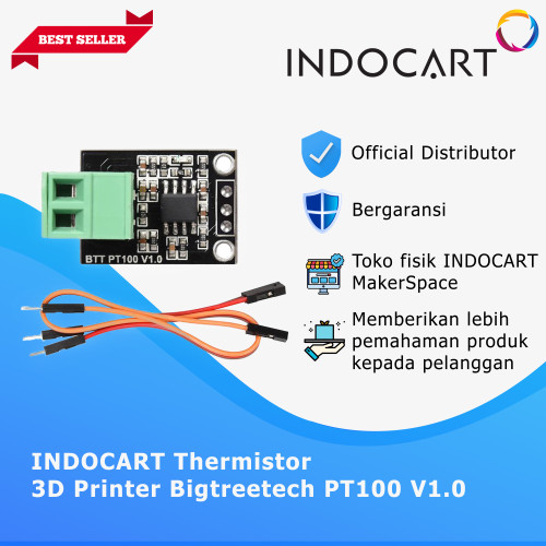 INDOCART Thermistor 3D Printer Bigtreetech PT100 V1.0