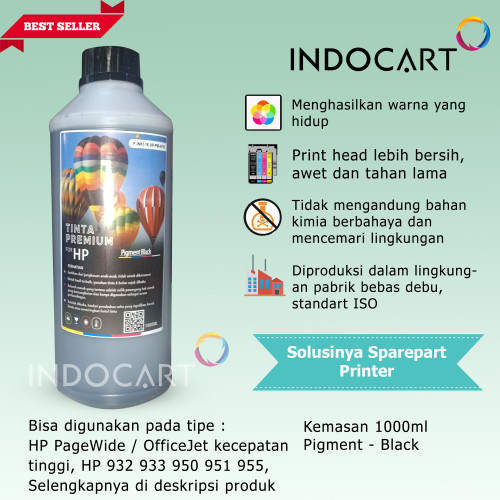 IndoCart Tinta HP OfficeJet 932 933 950 951 955-Pigment-1kg