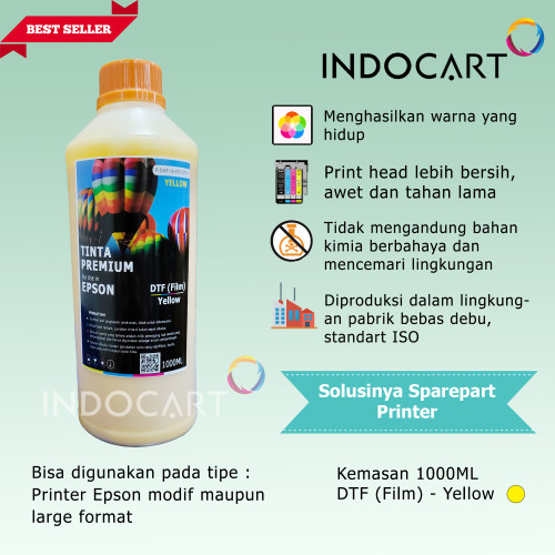 IndoCart Tinta Supreme Epson Tinta DTF-1kg