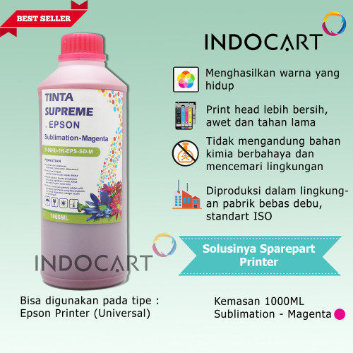 IndoCart Tinta Refill Premium Printer Epson-Sublimasion Ink-1kg