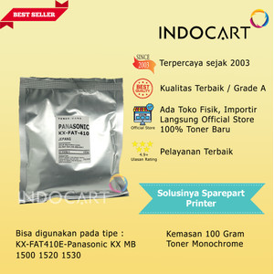 Serbuk Toner Compatible Jepang-KX-FAT410-KX MB1500 MB1520 MB1530-100g