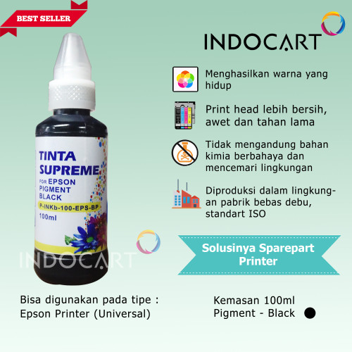 IndoCart Tinta Refill Printer Epson-Pigment Ink-100ml